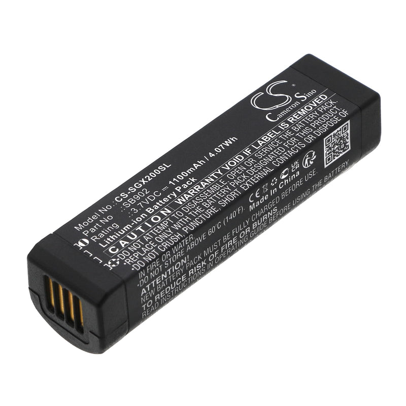 Speaker Rechargeable Replacement Battery for SHURE GLXD1 GLXD2 SB902 SB902A
