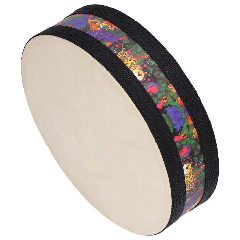 Hand Drum, Good Structure Exquisite Beautiful Ocean Drum Long Service Life Number Patterns Unique Design for Ornaments for Toy