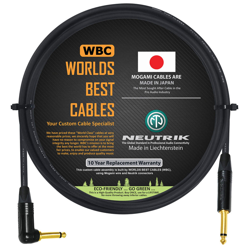 Special Request - TRS to XLR Stereo Patch Cable - Gotham GAC-4/1 (Black) Star-Quad & Neutrik XLR & TRS Plugs