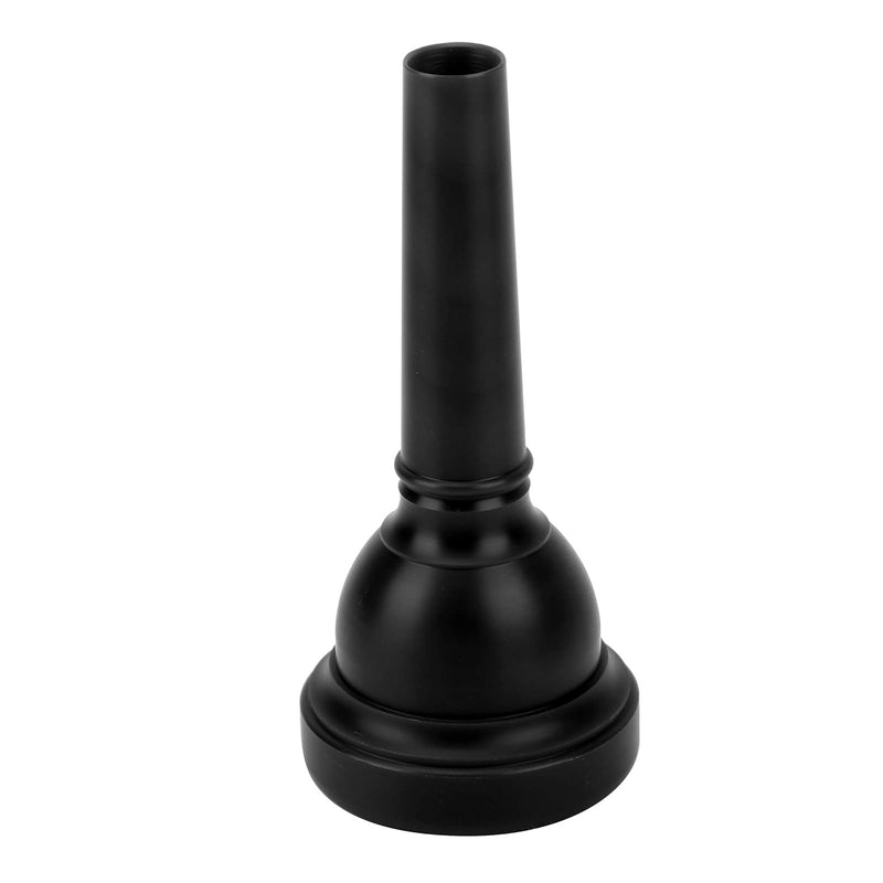 Alto Trombones Mouth, Lightweight Trombone Mouthpiece ABS Plastic Detachable Nozzle MT‑22 for Beginners Gift Professonal Musical Instruments Exercising(black)