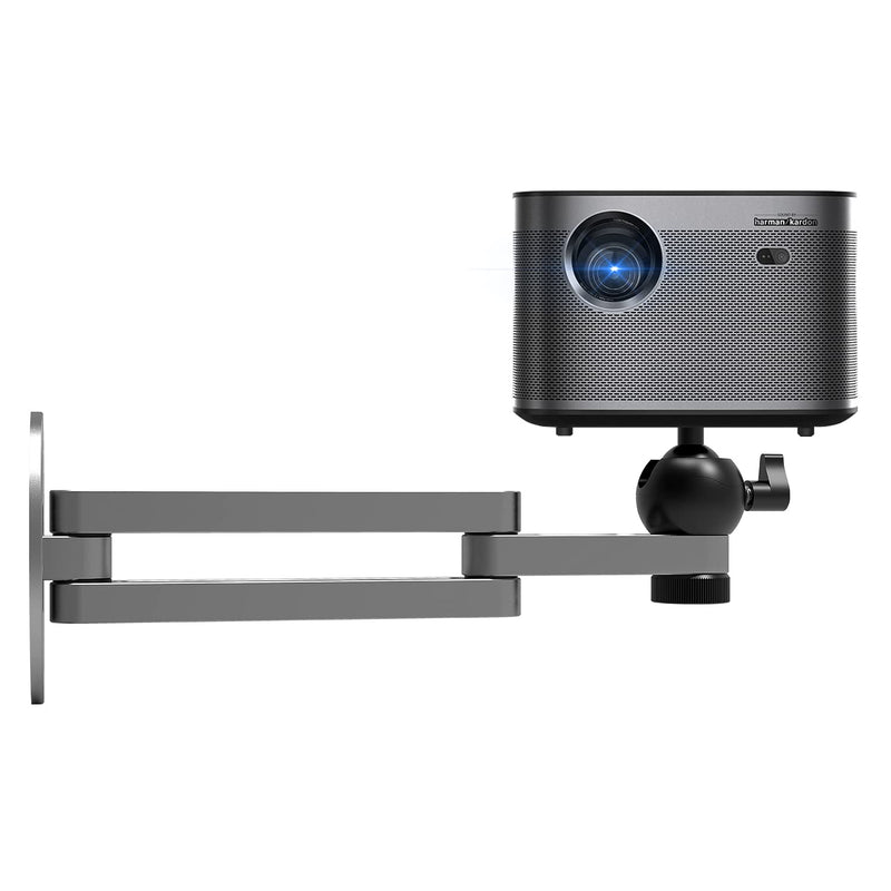 Foldable Projector Wall Mount Universal Adjustable Ceiling Wall Projector Mount Stand Aluminum Alloy Projectors Bracket (Wall Mount)