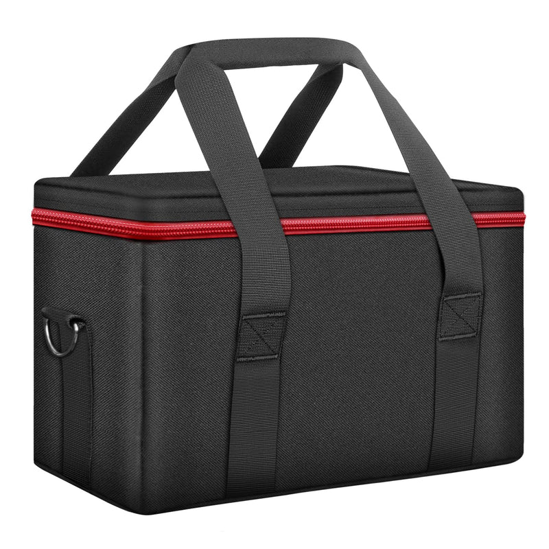Carrying Case Bag for Outdoor Camping Travel, Compatible with Apowking HP500 Portable Power Station, Storage Case with Inner Pocket for Charging Cable and Accessories(HP500 NOT INCLUDED)