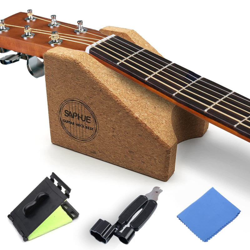[AUSTRALIA] - SAPHUE Guitar Neck Rest,Guitar Neck Cradle Support Pillow String Instrument Luthier Tool,Guitar Accessories Tool Kit for Repair 