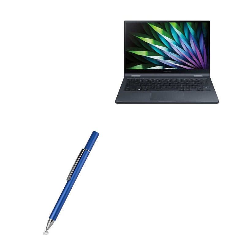 Stylus Pen for Samsung Galaxy Book Flex 2 Alpha (13.3 inch) (Stylus Pen by BoxWave) - FineTouch Capacitive Stylus, Super Precise Stylus Pen - Lunar Blue
