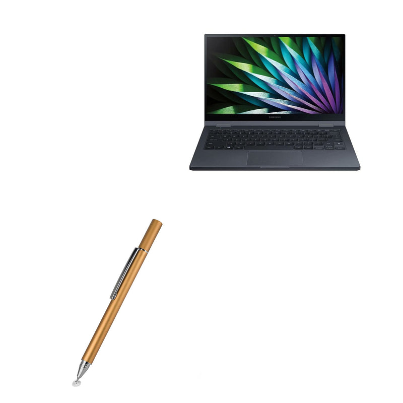 Stylus Pen for Samsung Galaxy Book Flex 2 Alpha (13.3 inch) (Stylus Pen by BoxWave) - FineTouch Capacitive Stylus, Super Precise Stylus Pen - Champagne Gold