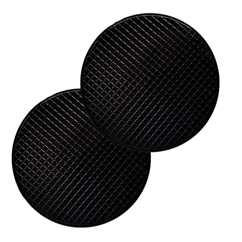 [AUSTRALIA] - Car Dashboard Sticky Non Slip Pad, Anti-Slip Sticky Gel Mat for Cell Phone, Radar Detector, Tablet, GPS, Keys or Sunglasses, Small Round 3.5” – Pack of 2 