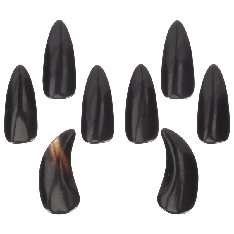 8pcs Guzheng Nails Professional Nail Covers String Instrument Finger Picks
