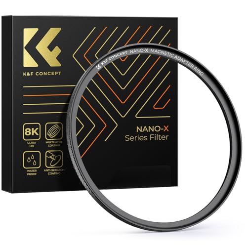 K&F CONCEPT 72mm Empty Magnetic Base Filter Ring (Works ONLY on K&F Concept Magnetic Quick Swap System)
