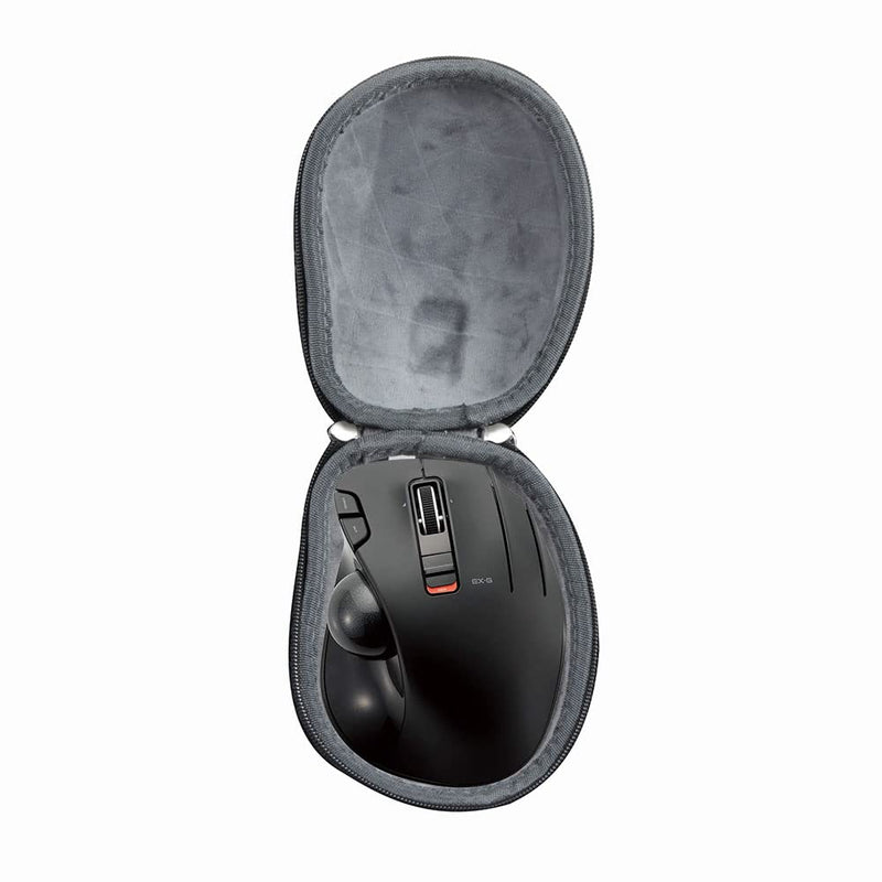 Hermitshell Hard Travel Case for ELECOM 2.4GHz Wireless Easy Thumb Control Trackball Mouse (Case for ELECOM M-XT3DRBK) Case for ELECOM M-XT3DRBK