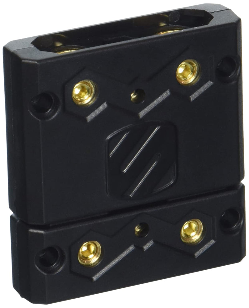 Scosche UAKP4G Kwik Plug Quick Release Power Connector for Amplifiers and Active Bass Enclosures 4 Guage Quick Disconnet