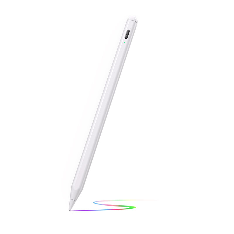 Stylus Pen for iPad with Palm Rejection, Pencil 2nd Generation Compatible with 2018-2022 Apple iPad 6/7/8/9 iPad Air 3/4/5 iPad Pro 11/12.9 Inch iPad Mini 5/6, Smart Bluetooth Pen for Writing Drawing