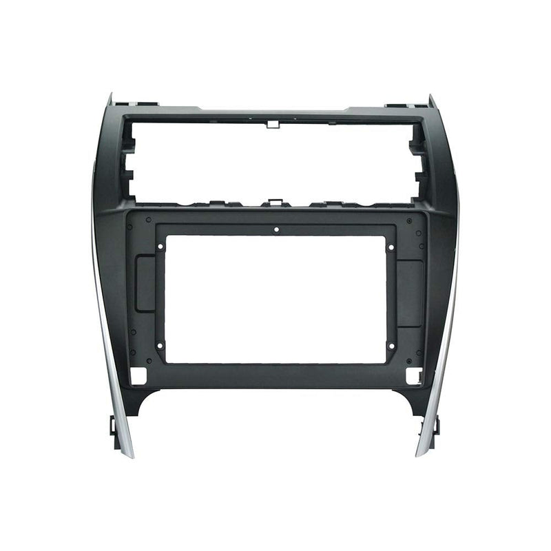 10.1'' Car Radio Stereo Dash Frame Fascia Bezel Panel Compatible for Toyota Camry 2012 13 14 USA & Mid East Version Install Mount Kit