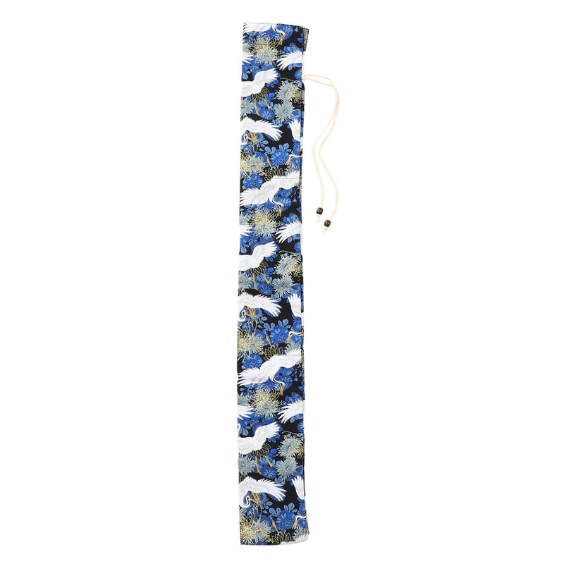 Flute Accessory Flute Case Cloth Flute Bag Flute Storage Pouch Folk Style Flute Bag Flute Woven Bag Musical Instruments Storage Container (Blue) Bag Flute