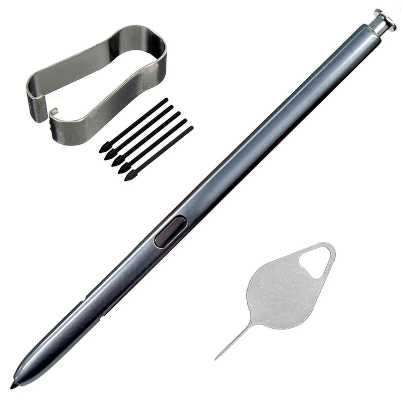 Bestdealing S22 Ultra 5G S Pen Replacement Touch with Tips Nibs Tweezer for Samsung Galaxy 6.8 inch SM-S908U S908U1 SM-S908W Needle Repair Part (No Bluetooth)(Graphite) Graphite