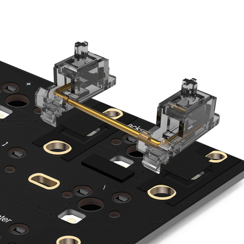 RUNJRX Poron Keyboard Screw-in Stabilizer Films Kits, Poron Keyboard PCB Stabilizer Pads 20Pcs for Customized Keyboard with Tweezers.