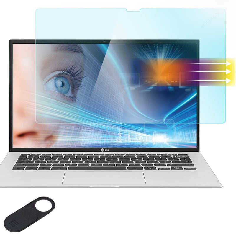 Eye Protection Screen Protector for New LG Gram 14 14Z90P 14T90P Laptop 14" Anti Blue Light Blue Light Blocking Filter, Anti Fingerprint (NOT Fit Old LG Gram 14 14Z90N 14T90N 14Z990)