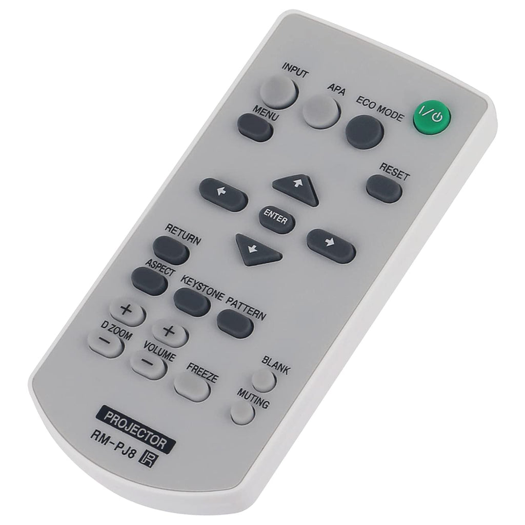 RM-PJ8 Replace Remote Control fit for Sony Projector VPL-CH350 VPL-CH375 VPL-CH370 VPL-CH355 VPL-CH353 VPL-CW256 VPL-CW276 VPL-CX236 VPL-CX276 VPL-DW120 VPL-DW122 VPL-DW125 VPL-DW126 VPL-DW127