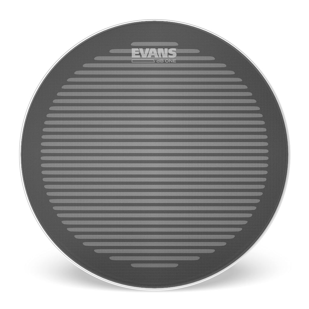 Evans Drum Heads - dB One Snare Batter Drum Head - Reduces Volume - Balanced, True-to-Kit Tones - 14 inch 1-Pack Snare