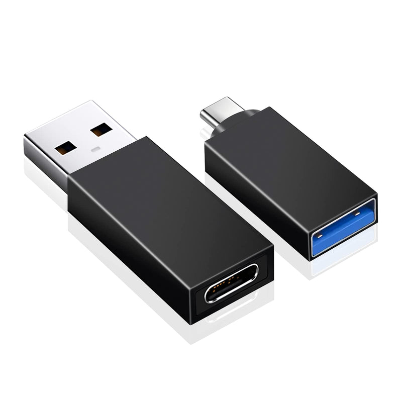 Weldiea USB C to USB Adapter and USB to USB C Adapter(Pack of 2) USB C Female to USB Male Adapter and USB Female to USB C Black USB to USB C and USB C to USB(Pack of 2) USB to USB C and USB C to USB(Pack of 2)