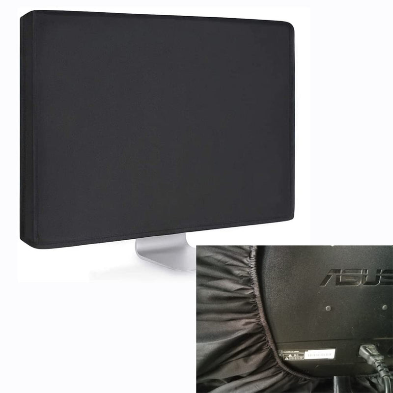 Covering All Ports Computer Gaming Monitor Dust Cover 26 - 27 Inch, Universal Monitor Jackets for Desktops Gaming PC Computer Monitor Dust Covers Compatible for iMac 27 inch