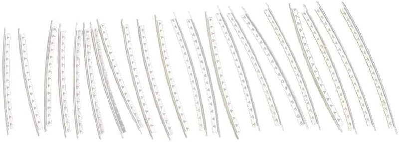 [AUSTRALIA] - 24Pcs Guitar Fret Wires, Copper Bass Fret Wires Fingerboard for Electric Guitar Accessories 2.2MM, Silver 