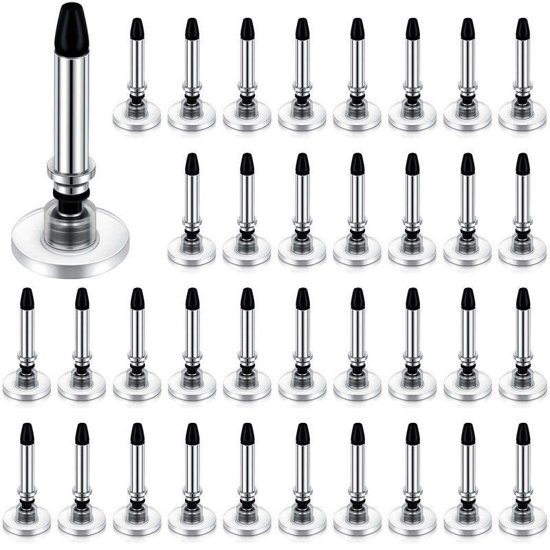 36 Pieces High Precision Replaceable Stylus Pen Disc Tip Universal Stylus Tips Round Shape Stylist Replacement Tips Replacement Tips for Stylus Pens for Daily Using Supplies