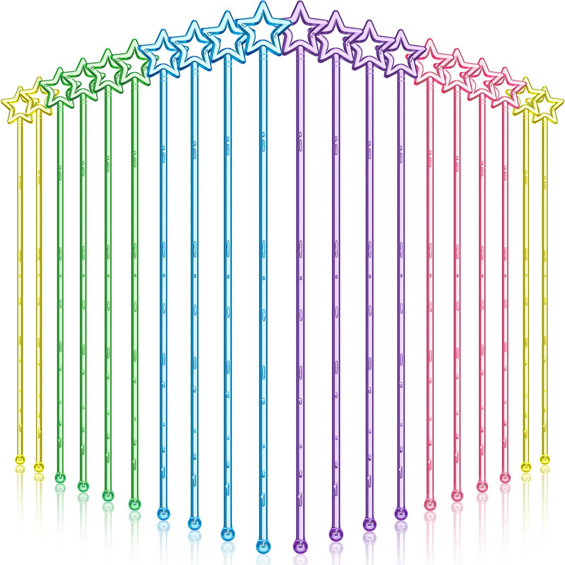 20 Pcs Mini Hand Pointers Reading Classroom Pointer Pink Purple Yellow Green Blue Teacher Pointer Plastic Finger Pointer Stick Kindergarten Homeschool Learning Pointing Hand Stick for Kids Teachers