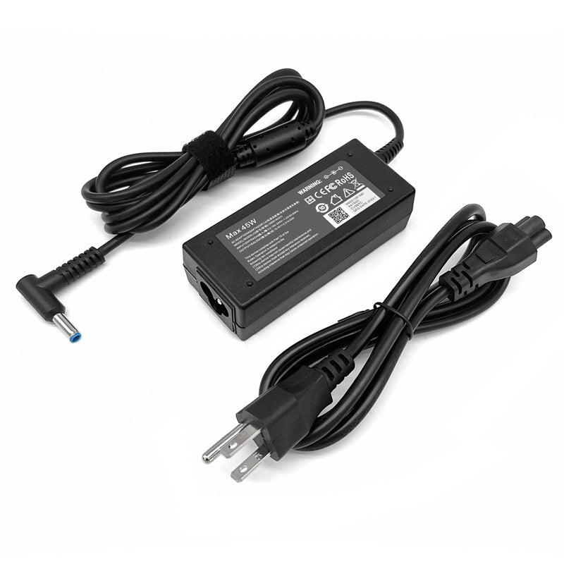 45W 19.5V 2.31A for HP Laptop Charger Blue Tip, HP Pavilion x360 11 13 15, Zbook 14u G4 G5 15u 15 G3, 15-f111dx 15-f211wm 15-f233wm 15-f278nr 15-r052nr 15-r132wm with Power Cord 45W hp laptop charger