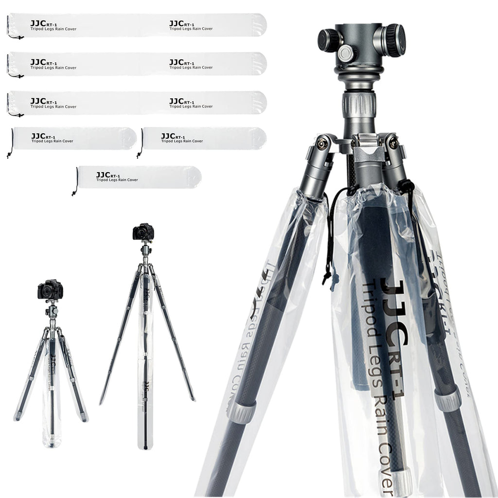 Camera Tripod Leg Covers Clear Sleeves Protector,6 Pack Waterproof Tripod Foot Cover for Protecting Most Standard and Large Travel Tripods Monopod Legs from Debris,Sand,Mud,Snow and Saltwater