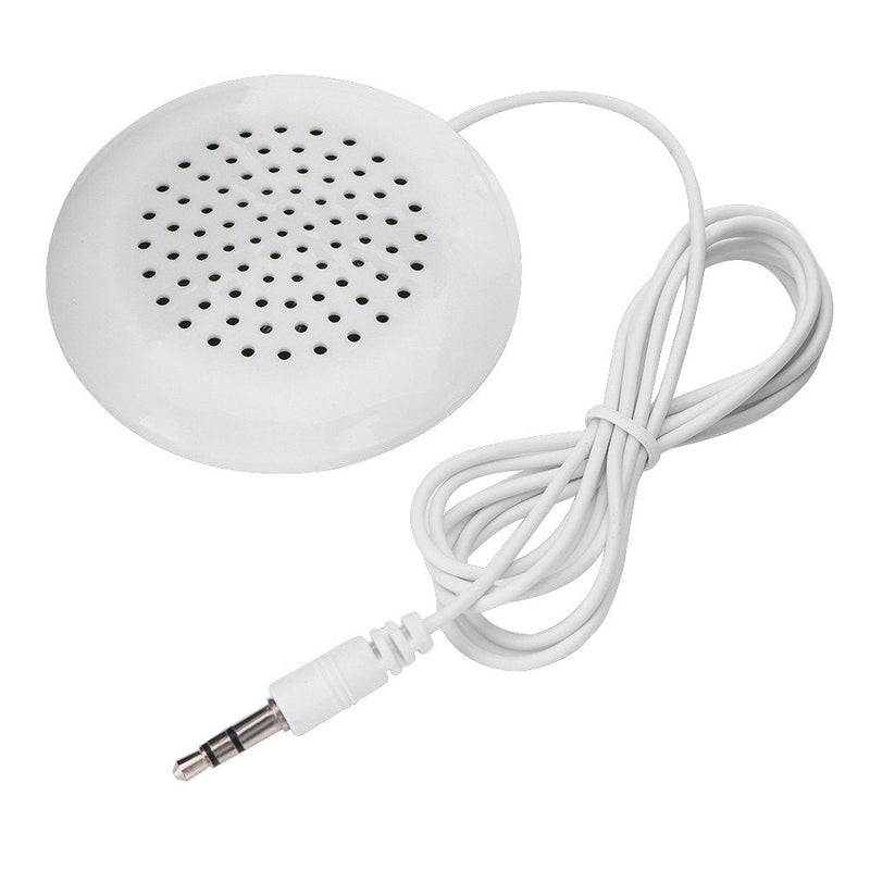 Ejoyous Mini Speaker, Portable Small Stereo Speaker DIY Pillow Speaker with 3.5mm Jack Compatible with MP3 Mobile Phone CD Player, for Home Bedroom Office Outdoor Travel Use