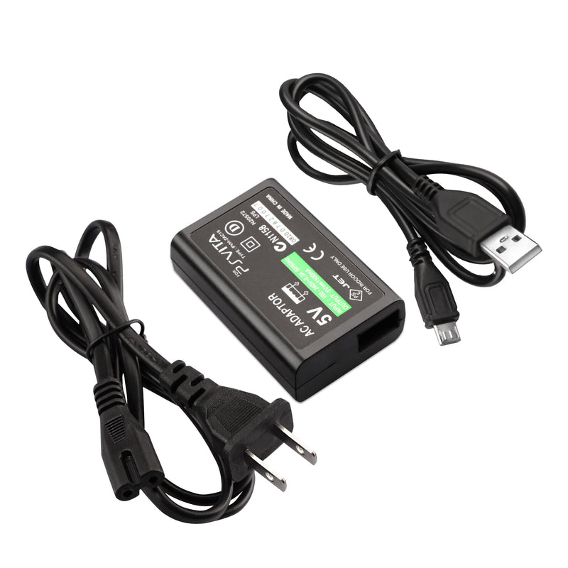 PS Vita Charger, AC Adapter Wall Charger Compatible with Sony Playstation Vita 2000 (Only Compatible with PSV 2000)