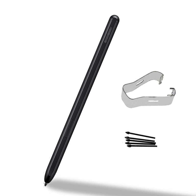 Galaxy Z Fold 3 S Pen Replacemen for Samsung Galaxy Z Fold 3 5G Fold Edition Stylus Pen Without Bluetooth + Tips/Nibs & Tweezer (Black)