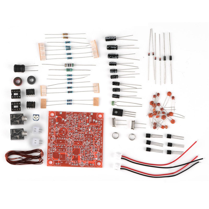 [AUSTRALIA] - ASHATA CW Transceiver Kit, CW QRP Ham Amateur Shortwave Radio Transceiver Including Unsoldered Circuit Board Scattered Components Kit Circuit Diagram 