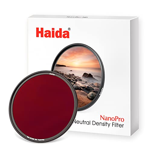 Haida ND1.8 64x Nanopro Filter 6-Stop Multi-Coating Nano Coating Optical Glass Camera SLR Photographic Lens Neutral Density Filter (67mm) 67mm