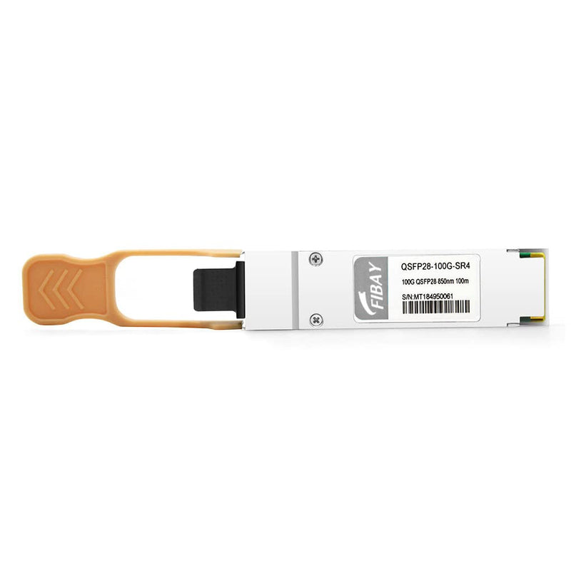100GBASE-SR4 QSFP28 Optical Transceiver Module Compatible with Cisco QSFP-100G-SR4-S Meraki MA-QSFP-100G-SR4 100G QSFP28 SR4 850nm 100m DDM MPO-12/UPC MMF 100GBASE-SR4: 100m for Cisco