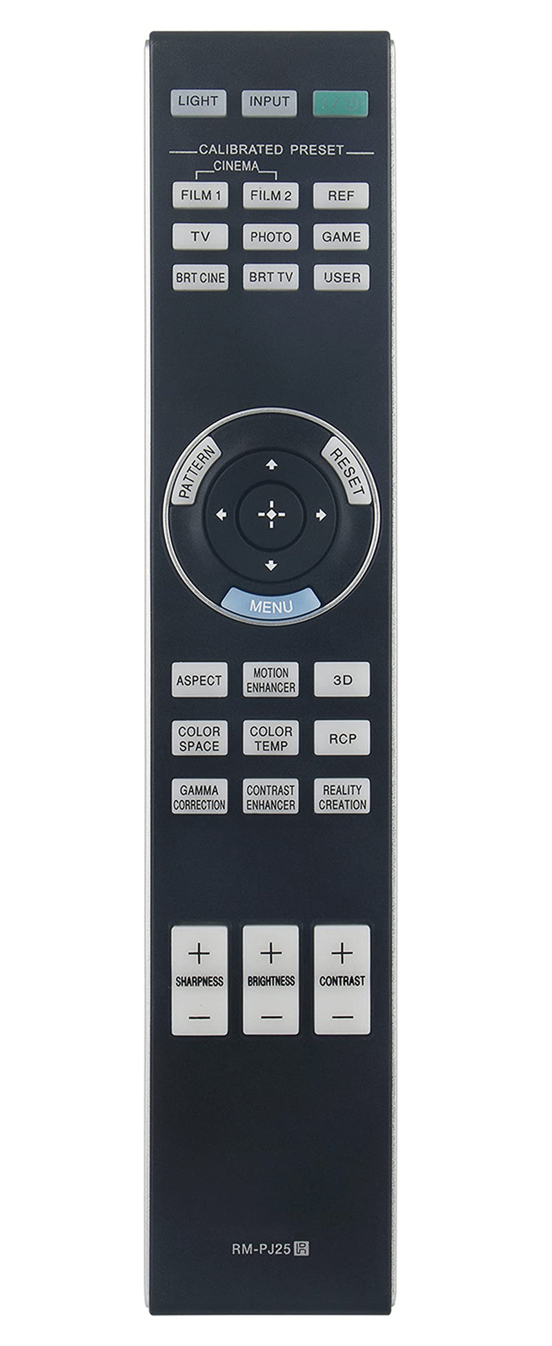 RM-PJ25 Replaced Remote fit for Sony Video Projector RM-PJ28 VPL-GTZ1 VPL-HW40ES VPL-HW45 VPL-HW45ES VPL-HW55ES VPL-HW65 VPL-VW285ES VPL-VW295ES VPL-VZ1000 VPL-VZ1000ES