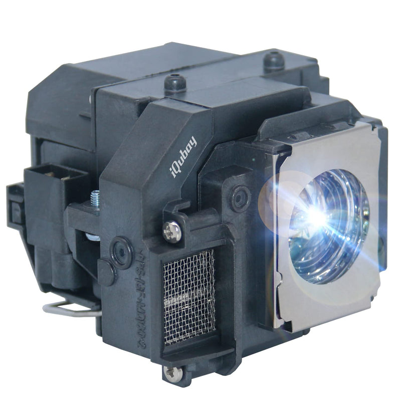 iQubay V13H010L54 Replacement Projector Lamp Bulb for Epson ELPLP54 / ELPLP58 Powerlite Home Cinema 705HD S7 S9 X9 S8 X7 EX31 EX51 EX71 EX5200 EX7200 EX3200 S10 H310A H311A H331A H368A H369A H376A
