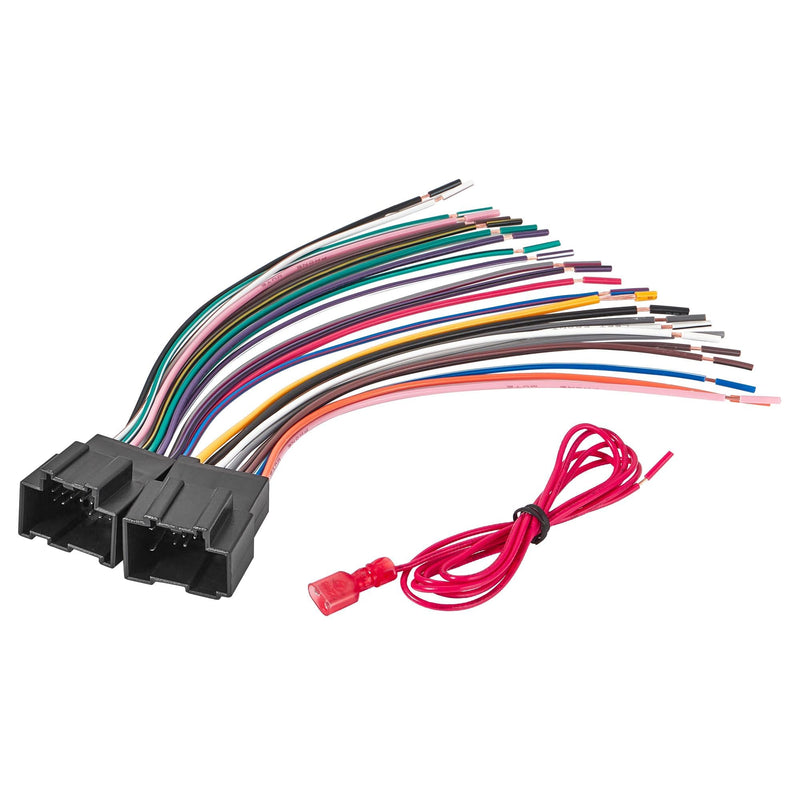 Aftermarket Radio Wiring Adapter for GM Chevy 2007-2015, GMC 2006-2017, Buick 2007-2014 Install Car Stereo Wire Cable Plug Non-Amplified System