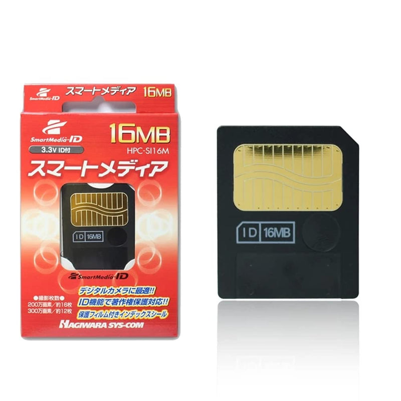 Onefavor 3.3V SmartMedia Cards SM 16MB Flash Memory Card Smart Media Card 16MB SmartMedia Cards