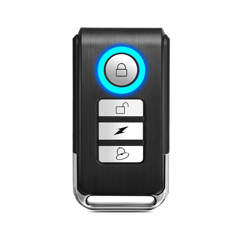 WSDCAM Remote Control Key Fob Replacement for Wireless Anti-Theft Alarm Bike Alarm Bike Alarm Taillight (V4) V4