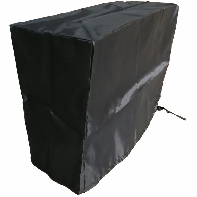 CPU Dust Cover, Computer Desktop PC Mid-Tower [Antistatic, Waterproof] Jacket Protector, PC Case, Computer Dust Cover with Adjustable Elastic Cord (8.2W x16H x20D) 8.2''W x 20''D x 16''H Black