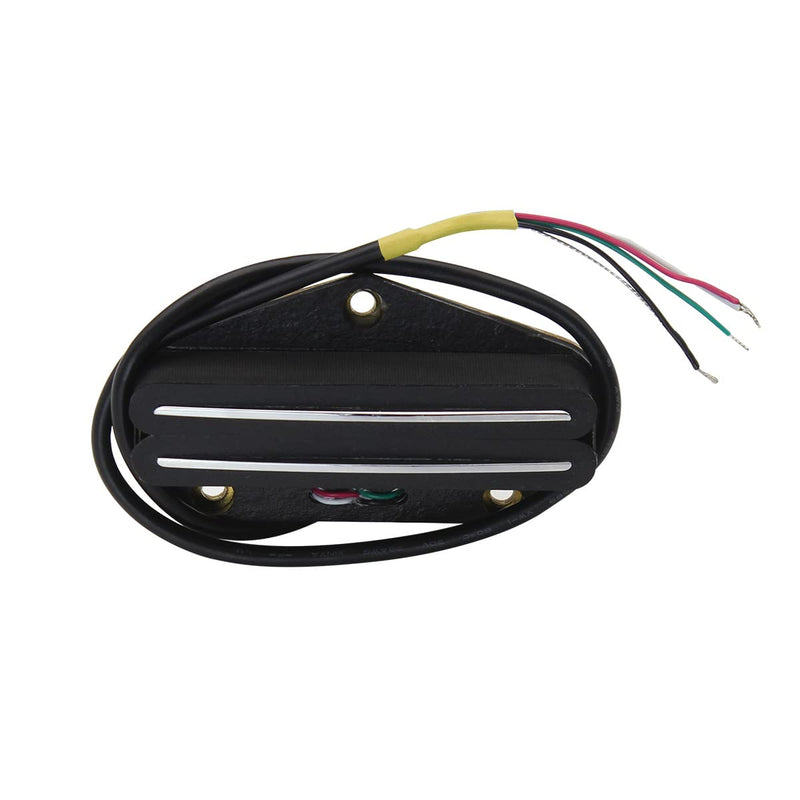 FLEOR Alnico 5 Tele Pickup Hot Rail Humbucker Bridge Pickup 12-13K Fit Fender Tele Guitar Part