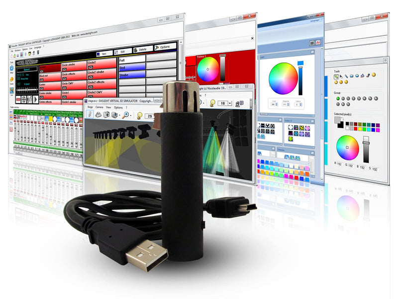 [AUSTRALIA] - Sushi-Z1 DMX Lighting Controller - LED Lighting Control - Stage Light Controller 