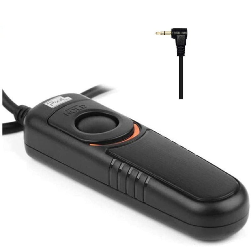 Pixel Shutter Release Cord RC-201 E3 Compatible with Canon R6, RP, 850D, 90D, 80D, 750D, 2000D, 1200D, M6 for Fujifilm XT3, XT4, XT30, GFX100, GFX50SII for Olympus OM-1, E-M1X, E-M1 2, E‑M1 3 201 E3 for Canon Fuji Olympus