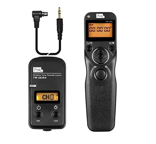 Pixel Timer Wireless Camera Remote Control TW-283 N3 Compatible with Canon 283-N3 for Canon