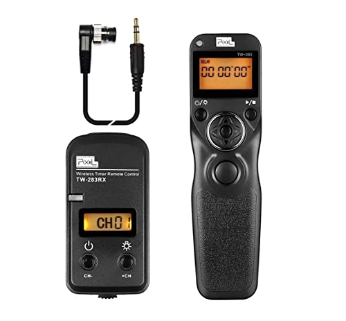 Pixel Timer Wireless Camera Remote Control TW-283 DC0 Compatible with Nikon 283-DC0 for Nikon
