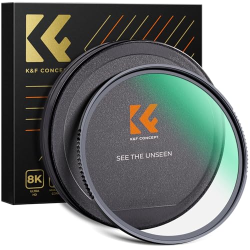 K&F CONCEPT 77mm MC UV Protection Filter Shockproof Tempered Optical Glass