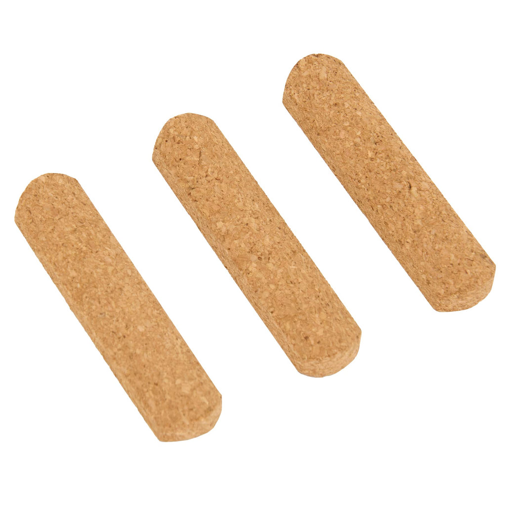 Protec Model A355 Mute Replacement Cork (3-Pack), 46 x 10.2 x 6mm 46 x 10 x 6mm