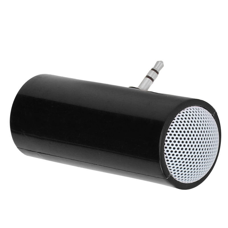 Cuifati Mini Stereo Speaker,New DIY Pillow Speaker, Unique Soft Sound Portable Speaker, Portable Plug in Speaker with 3.5mm Aux Audio Input, for Mobile Phones and Tablets(Black) black