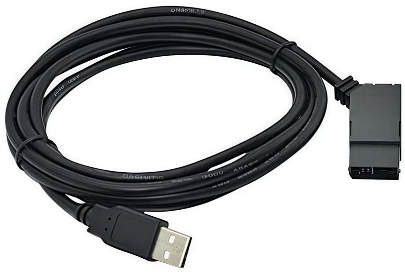 PLC Programming Cable for Siemens Logo! Series, No Driver Installation Required, Isolated Interface, for 6ED1057-1AA01-0BA0 Replacement.